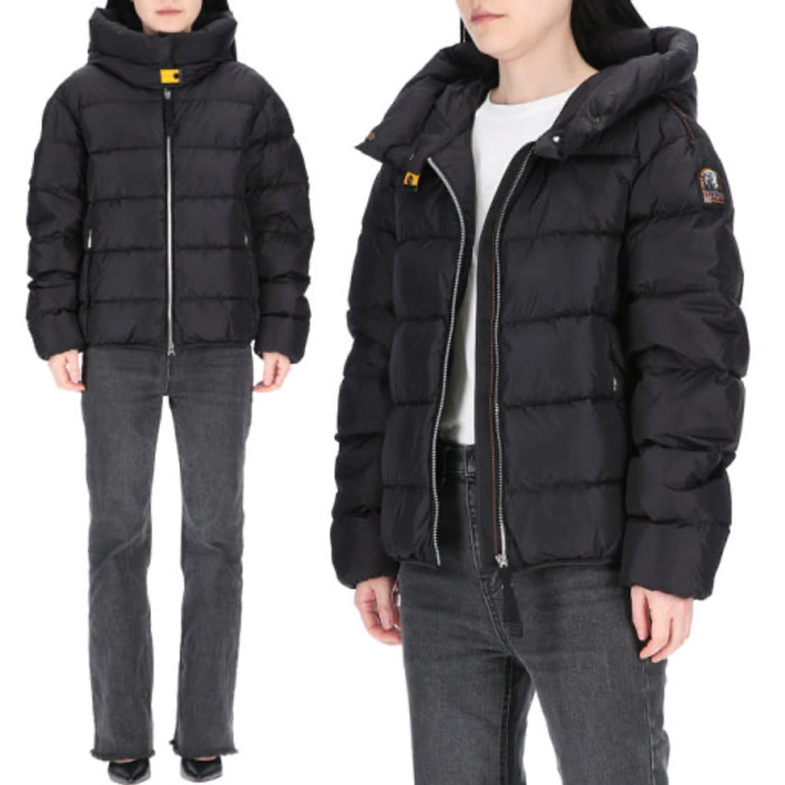 파라점퍼스 지니 패딩 블랙 s 상품이미지1