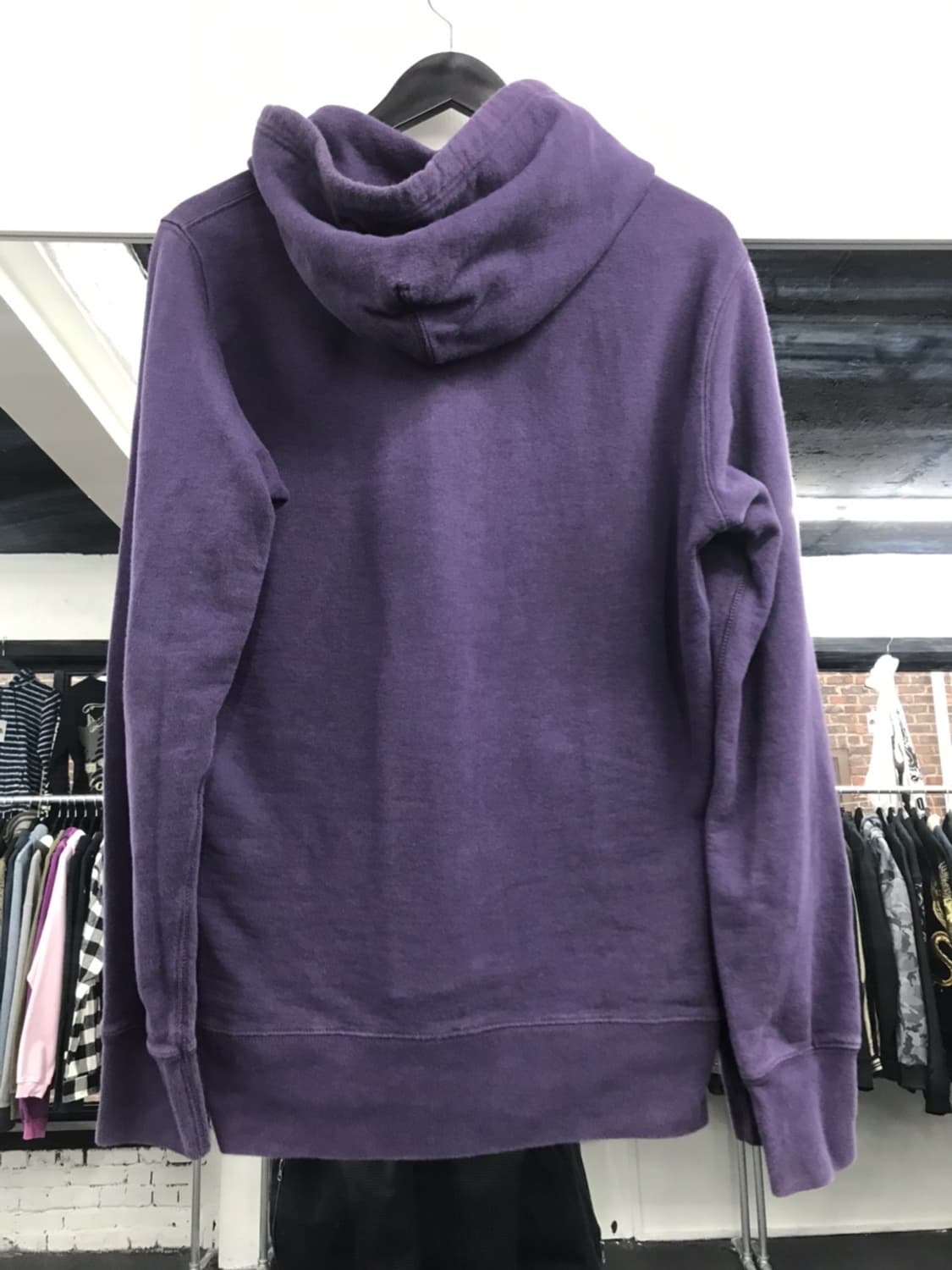 디젤 인디언 퍼플 후드티 상품이미지3