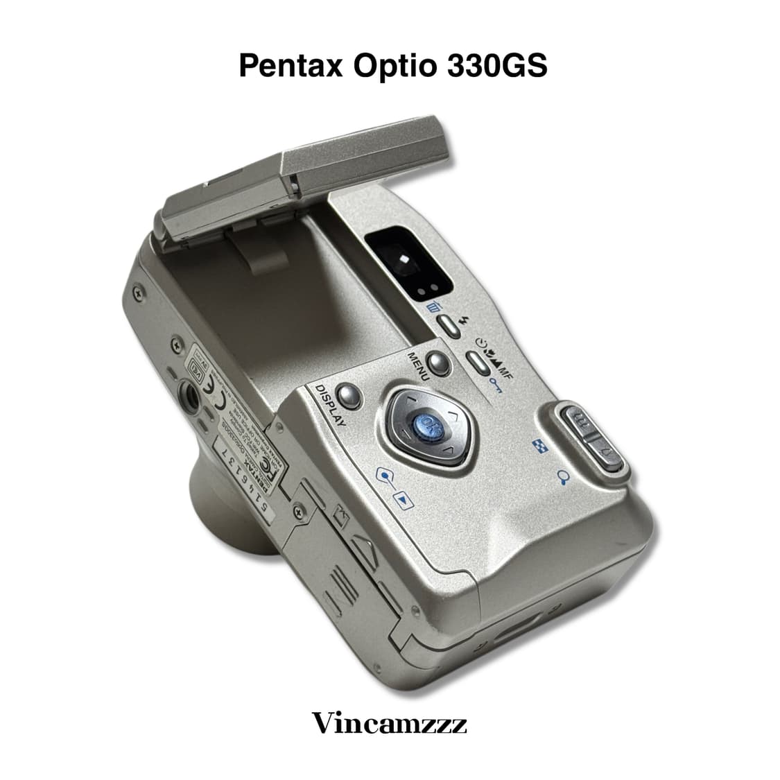 [레어] Pentax 펜탁스 OPTIO 330GS (셀피가능) 상품이미지6