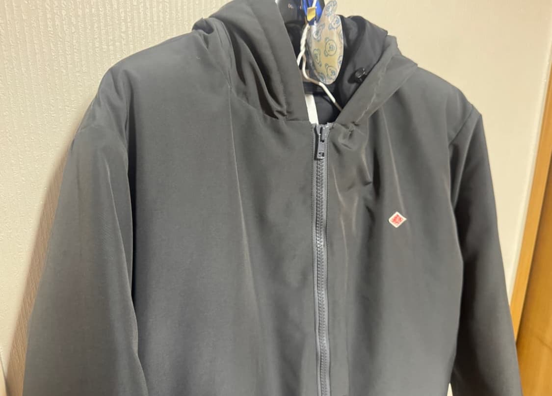 단톤 후드 다운 패딩 차콜  상품이미지2