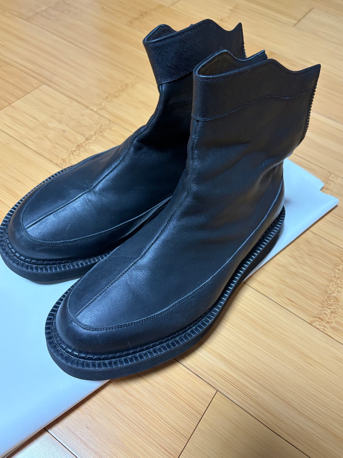 손신발 백지퍼 부츠 270 상품이미지2