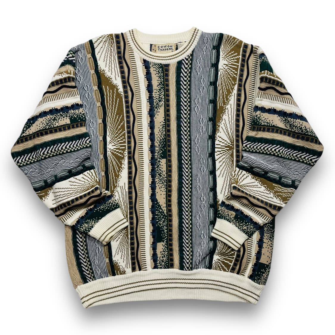 COTTON TRADERS 3D 에스닉 케이블 니트 상품이미지1