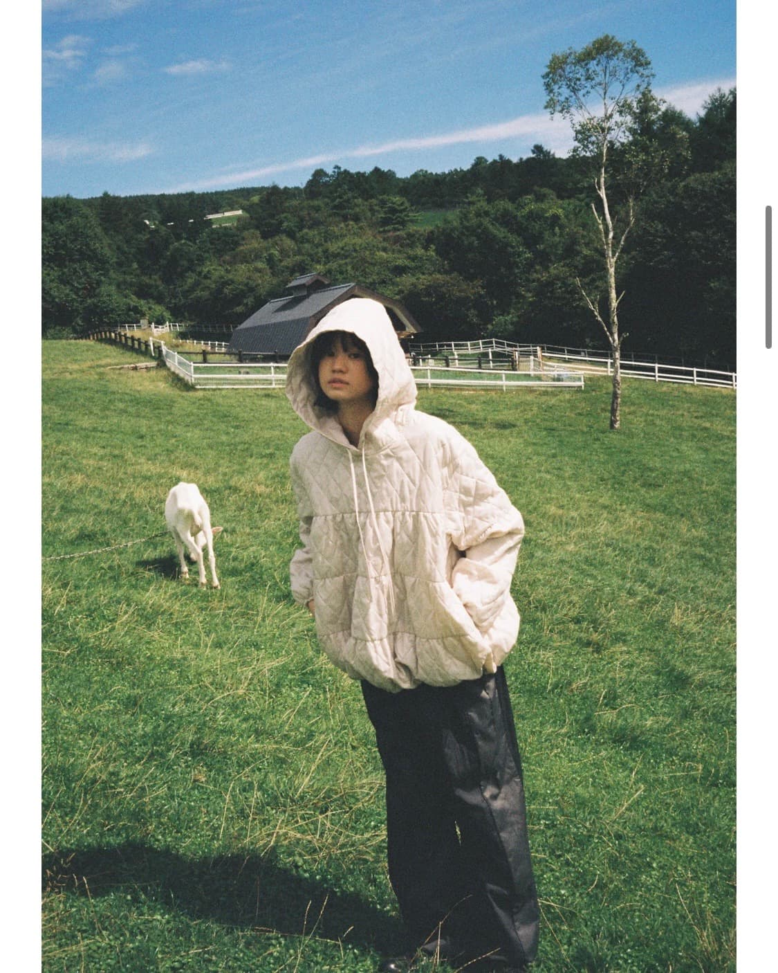 페스토 퀼티드 아노락 도브 상품이미지2