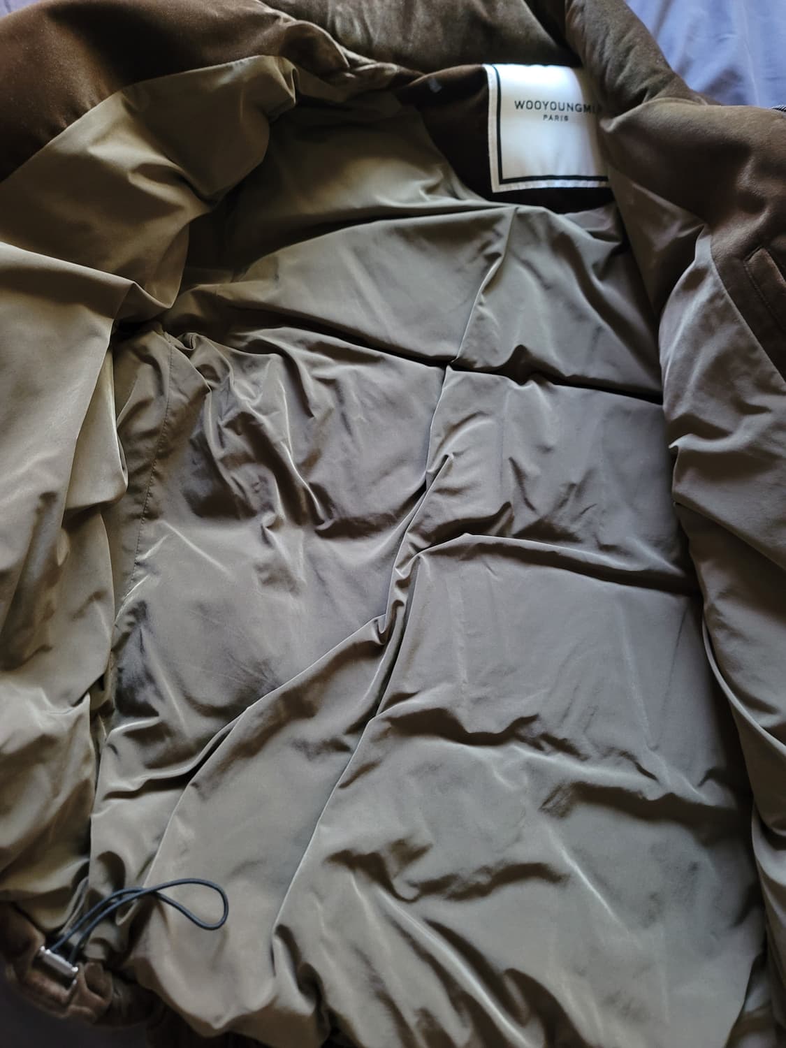 [교환]우영미 벨벳 턴업 패딩 46 ->노스페이스 프로젝트 다운 XL 상품이미지7