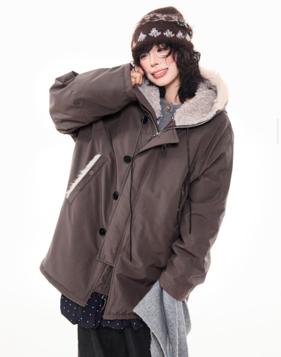 아사키 프레자키 야상 점퍼 상품이미지1