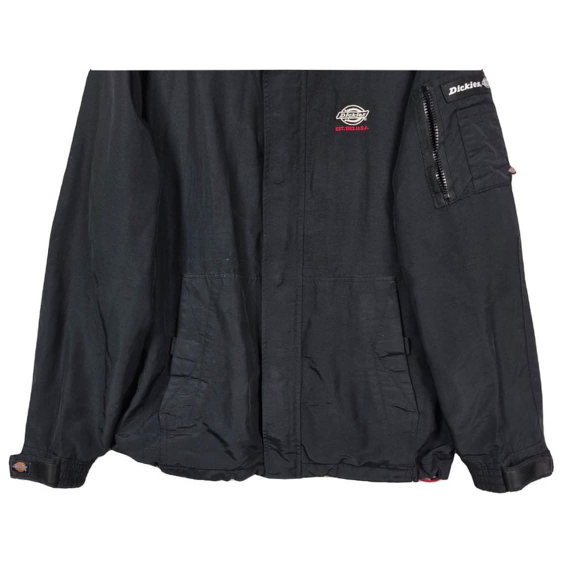 디키즈 올드스쿨 블랙 후드 바람막이 자켓 상품이미지4