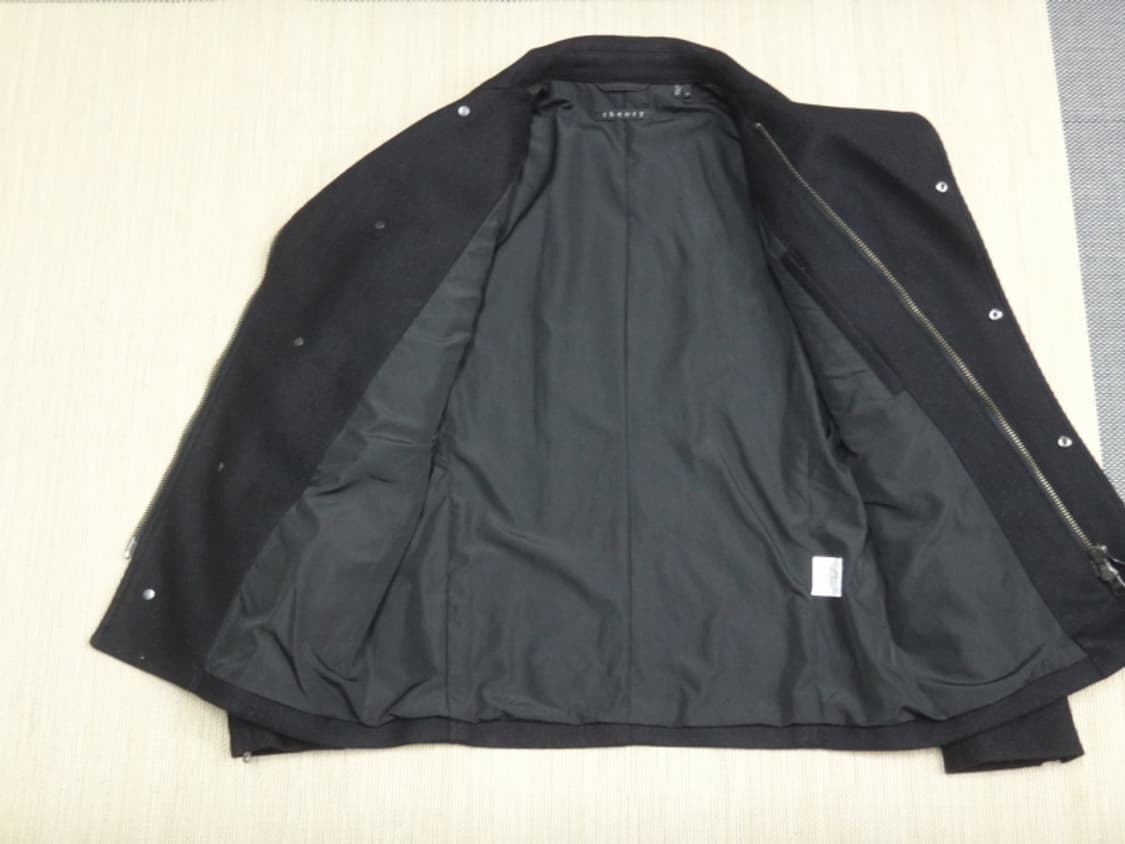 (S) 띠어리 모직 라이더 자켓 하프코트 남성용 상품이미지6