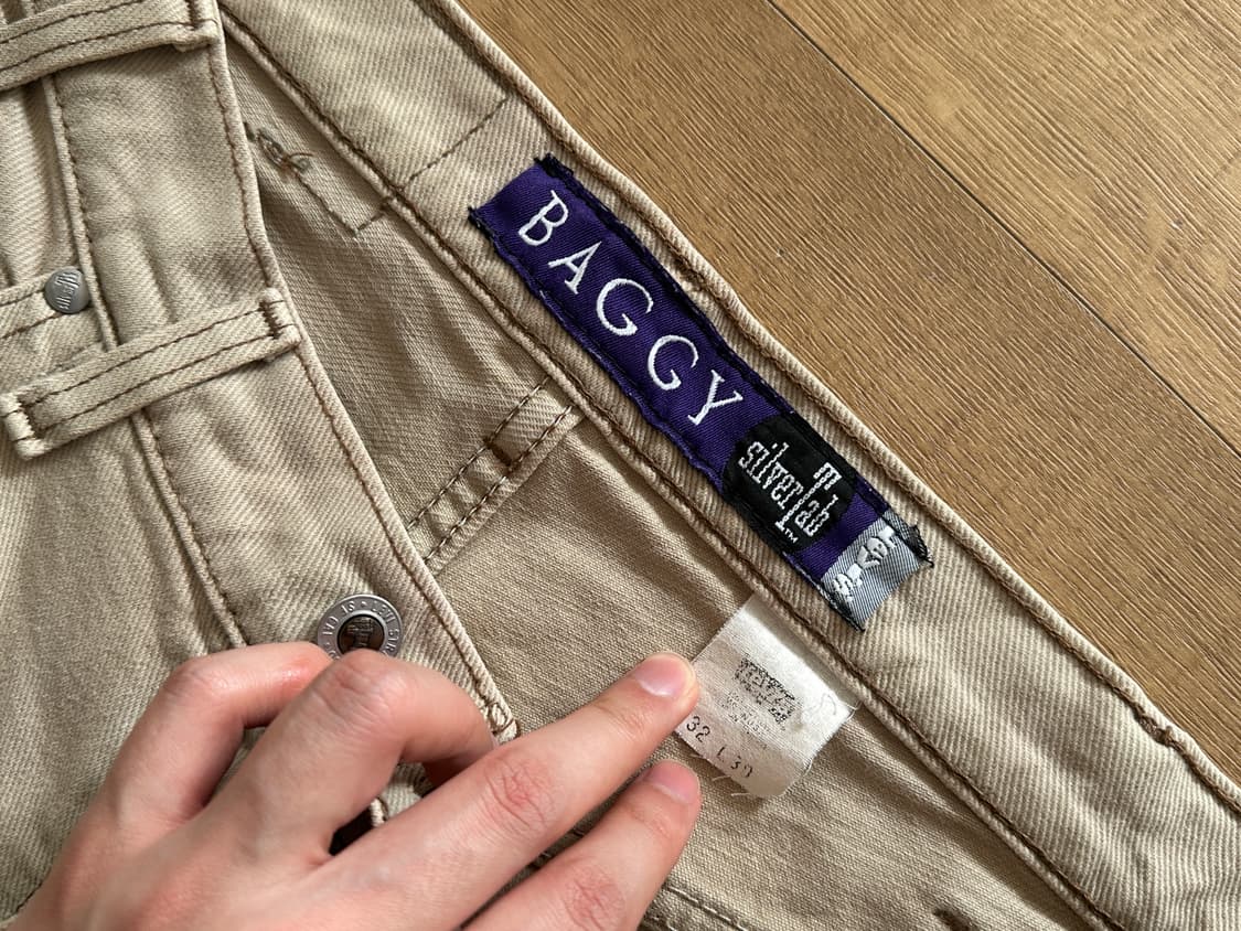 리바이스 실버탭 배기진 베이지 32 사이즈 상품이미지4