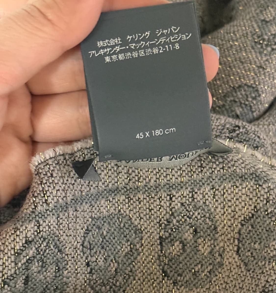 알렉산더맥퀸 머플러 상품이미지4