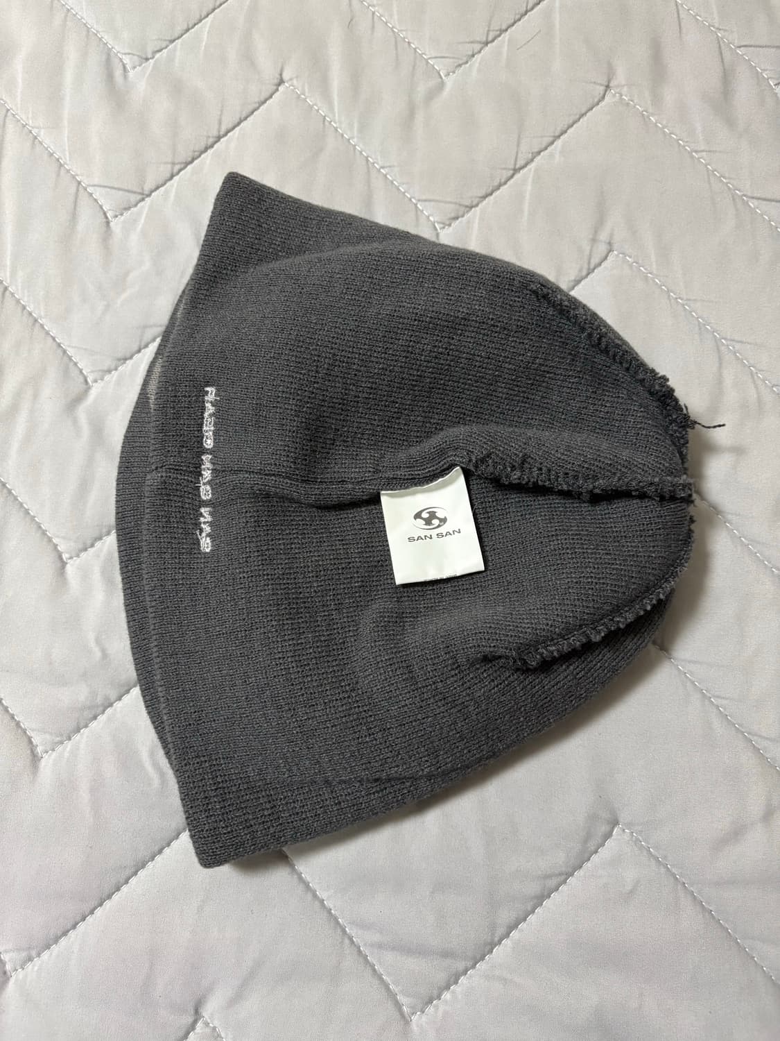 산산기어 로고 비니 블랙+차콜 (묶음 판매) 상품이미지6