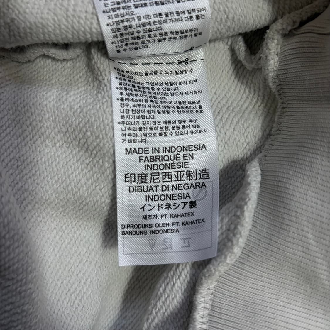 아디다스 ESS로고 후드티 백멜란지(M) 상품이미지7