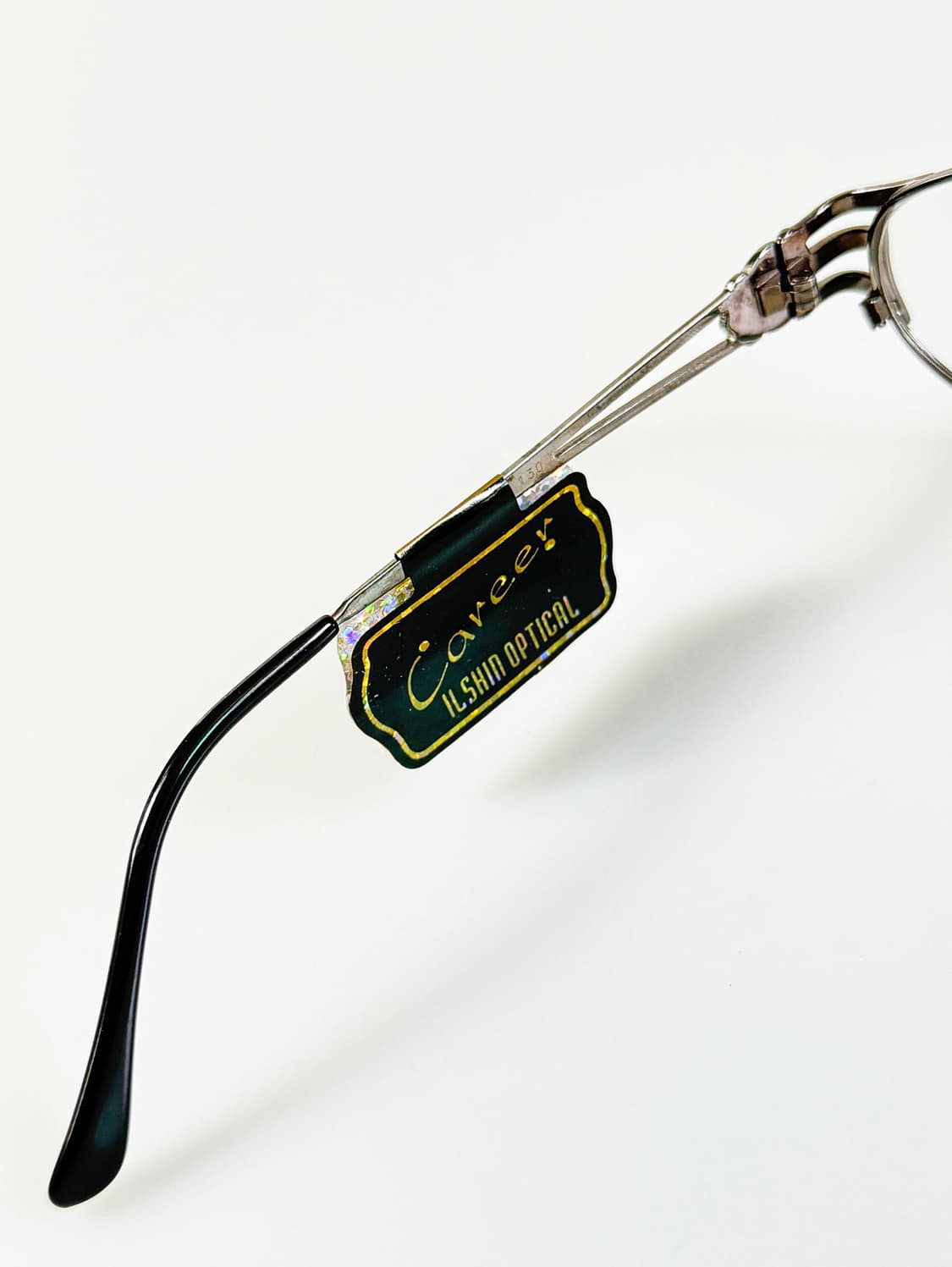 90s CAREER 건메탈 슬림 오벌 프레임 빈티지 안경 상품이미지7