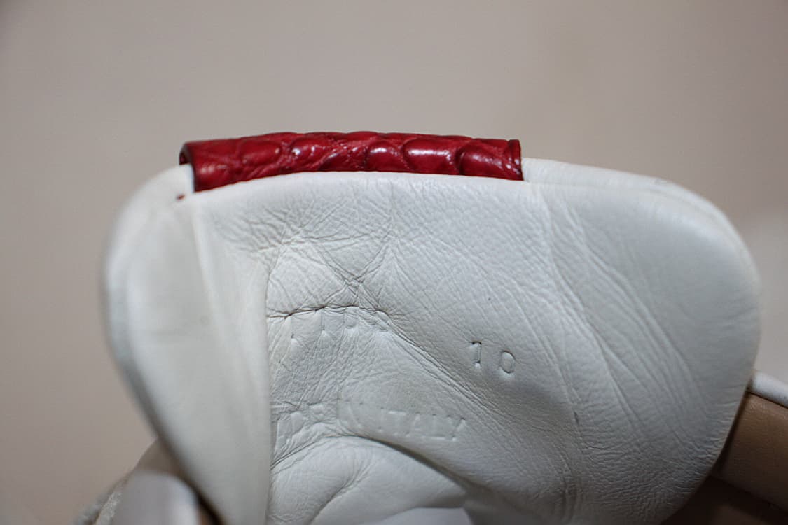 Fendi 팬디 가죽 화이트 스니커즈 10 상품이미지9