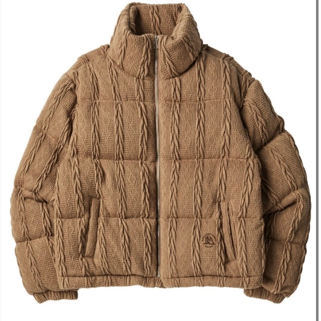 프렌다 TWISTED KNIT DOWN PADDING 상품이미지1