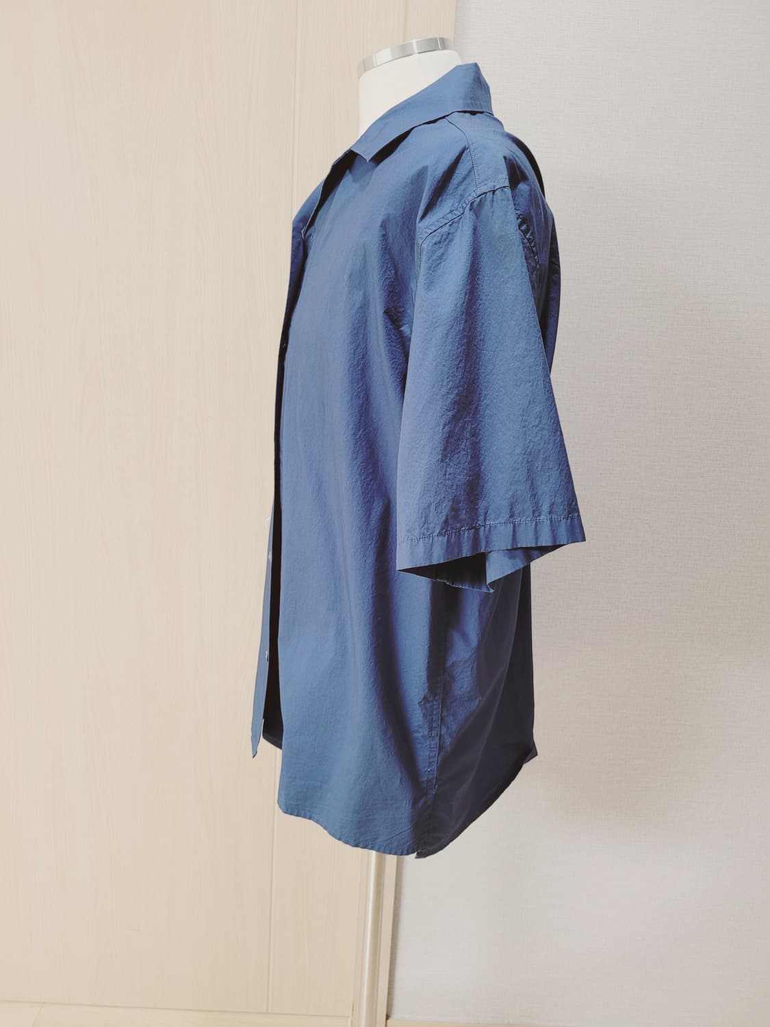 디자인유나이티드 DESIGN UNITED 남자 반팔 셔츠 110 딥블루  상품이미지5