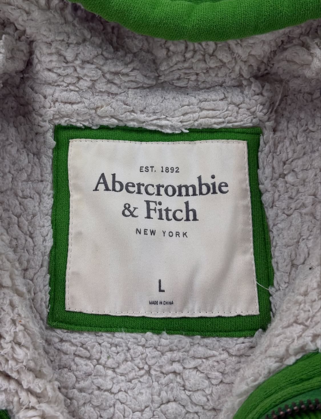 아베크롬비 양털 후드집업   상품이미지4