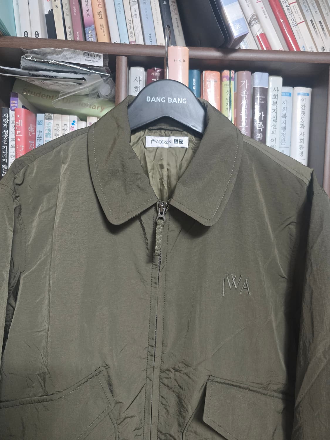 유니클로  x JW앤더슨  패디드 블루종
 L  상품이미지5