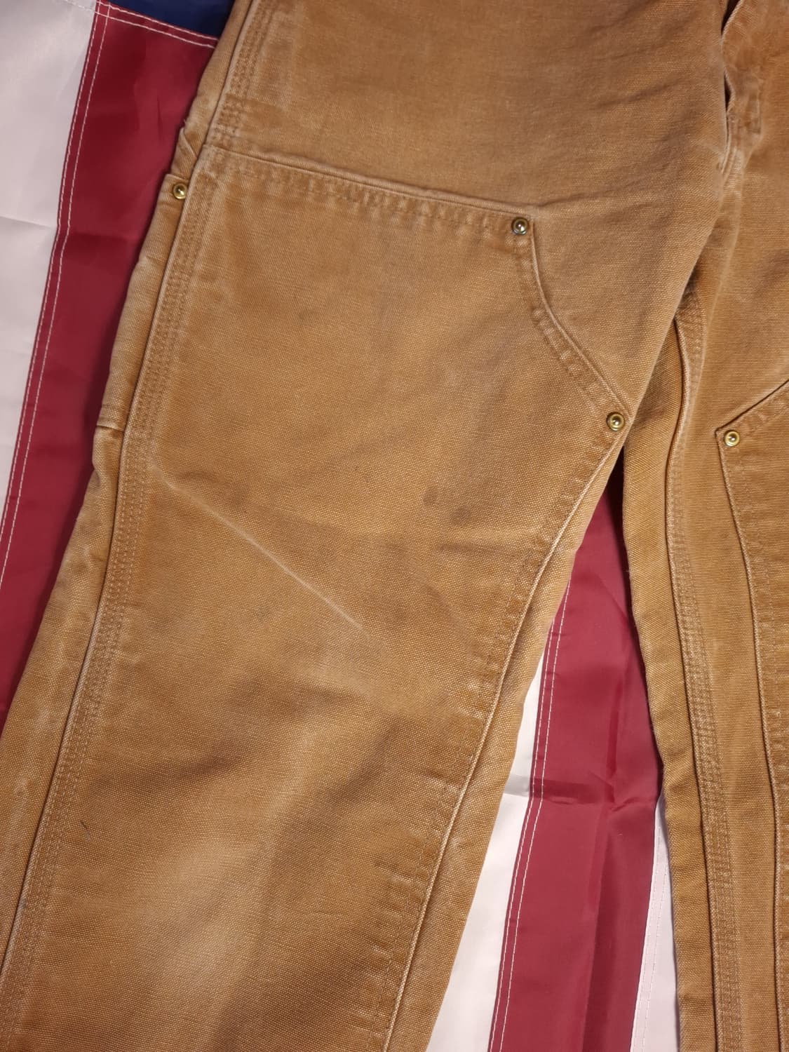 오리지날 미국 제조 칼하트 더블니 워크팬츠 상품이미지10