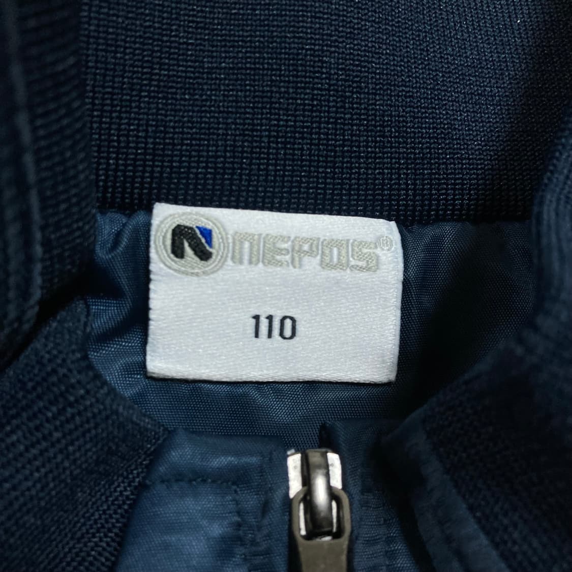 두산 베어스 로고 네이비 춘추 야구 점퍼 상품이미지4