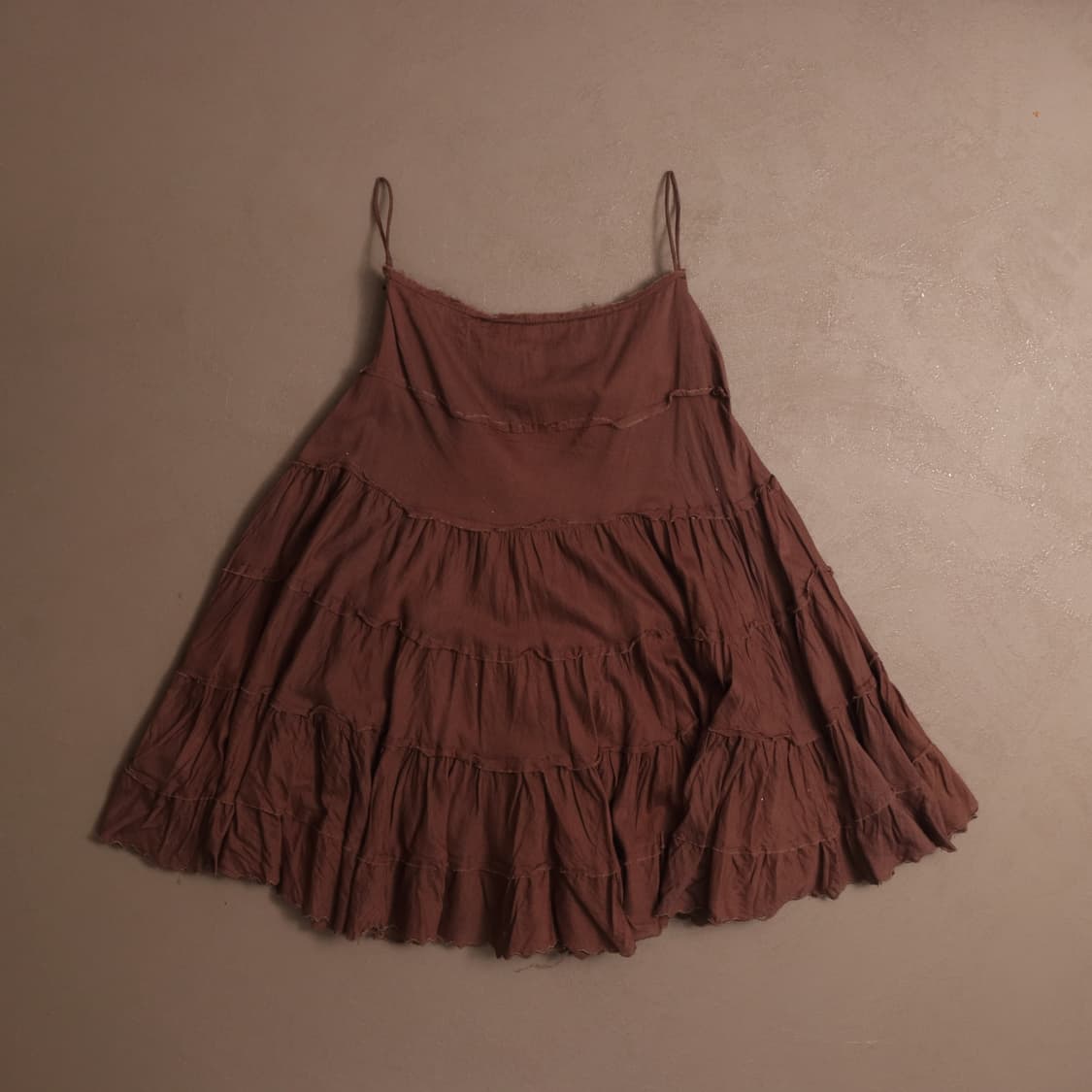 일본빈티지 모리걸 페어리 린넨 롱스커트 A489 상품이미지1
