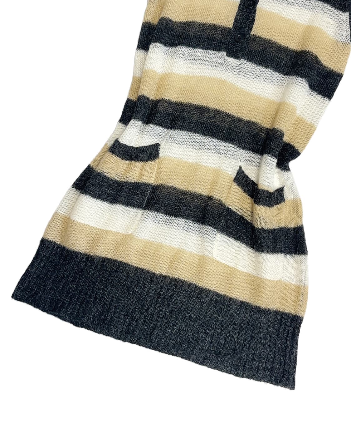 michel klein 빈티지 스트라이프 후디 베스트 상품이미지4