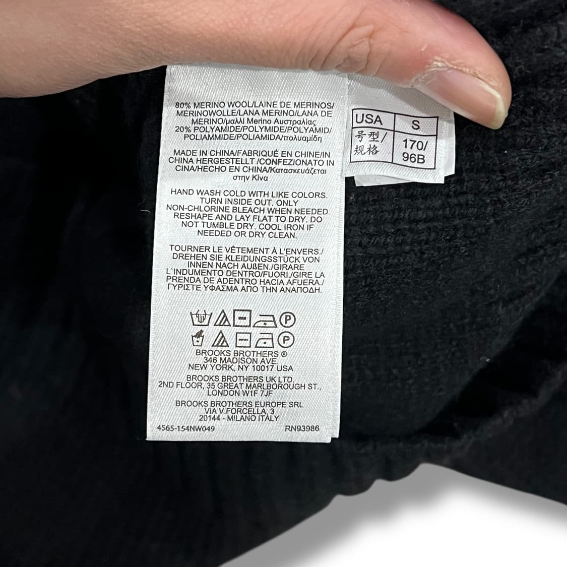 브룩스브라더스 에스닉 패턴 니트 s08665 상품이미지7