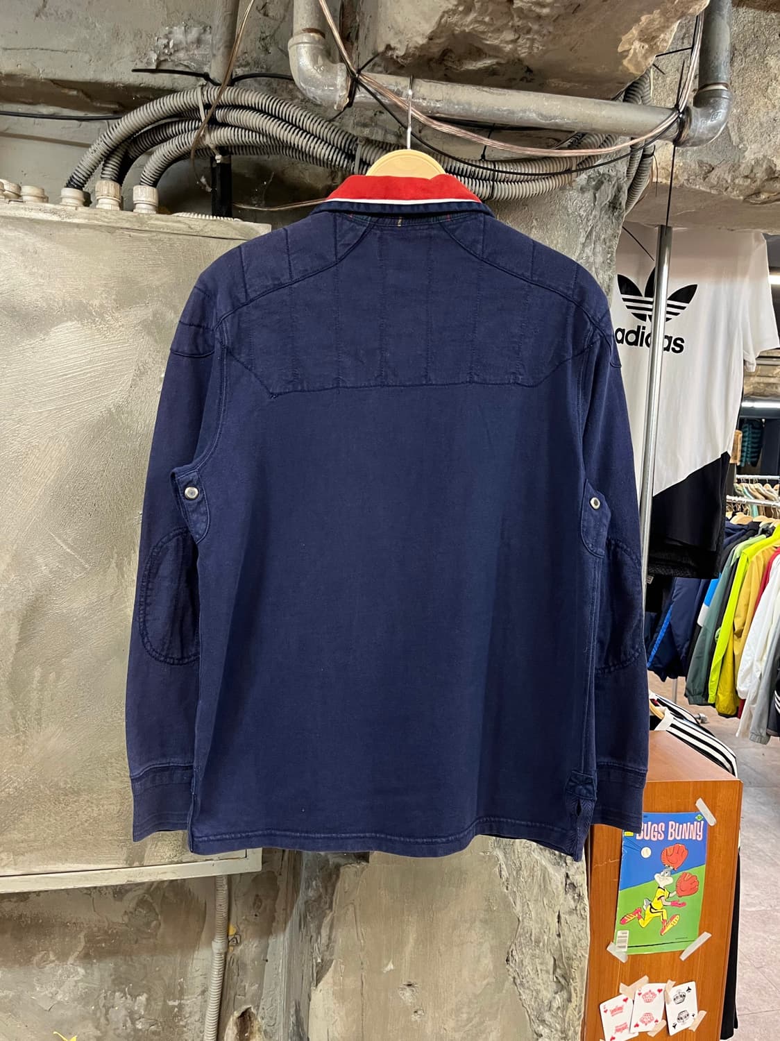 폴로 랄프로렌 빅포니 럭비티 네이비 L #csz2457 상품이미지2