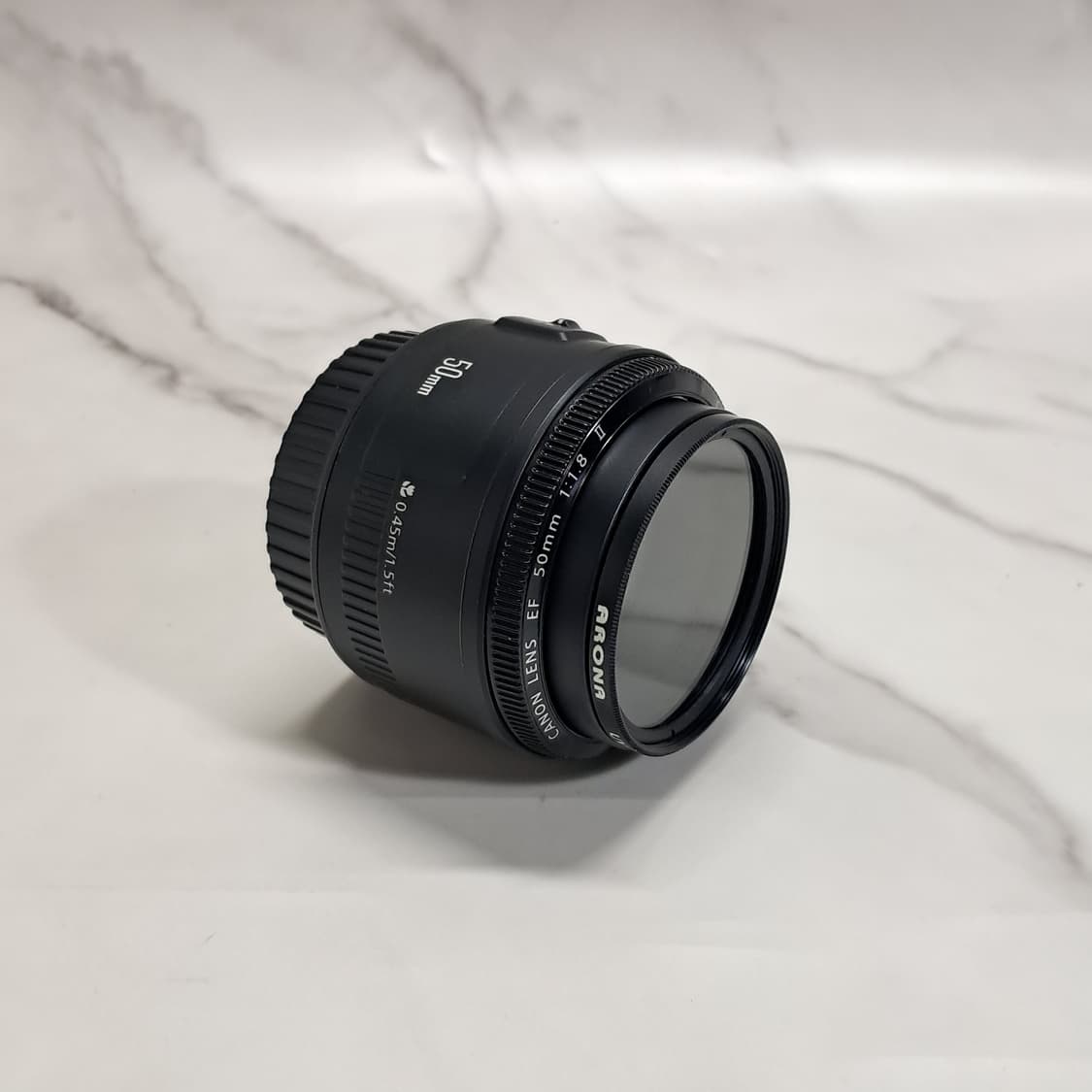 상태 좋은! 캐논 EF 단렌즈 50mm 1.8 II 여친렌즈 상품이미지2