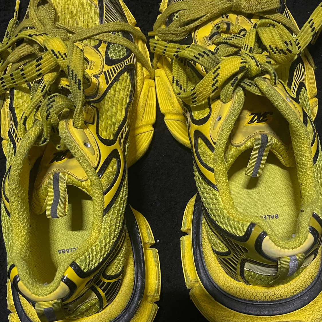 발렌시아가 3xl 스니커즈 옐로우 41 상품이미지2