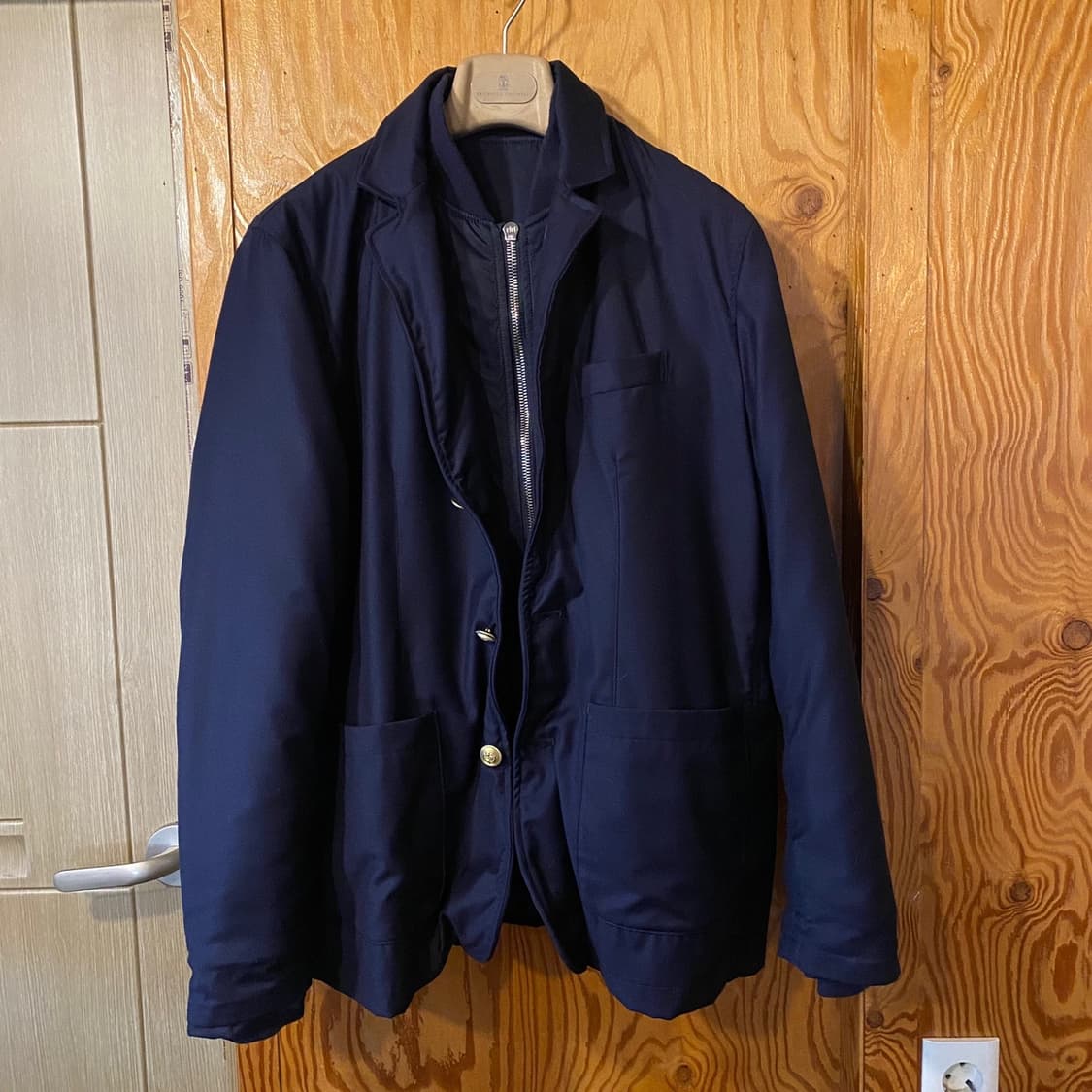 로로피아나 x 히로시 후지와라 2022 리버서블 봄버 자켓 상품이미지4