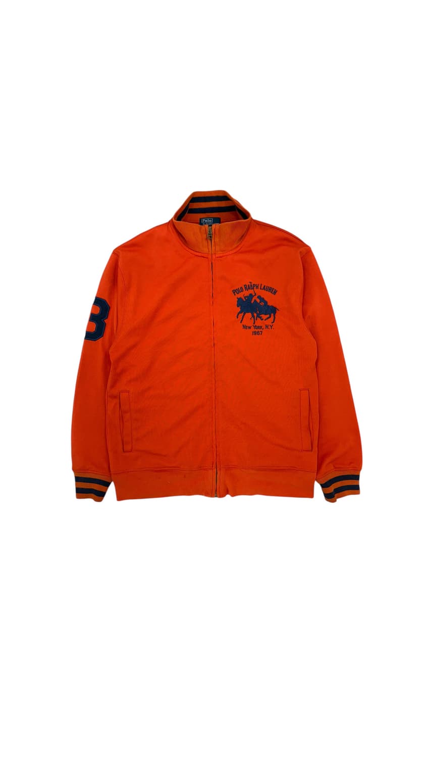 폴로 랄프로렌 빅포니 집업 져지 오렌지 상품이미지2