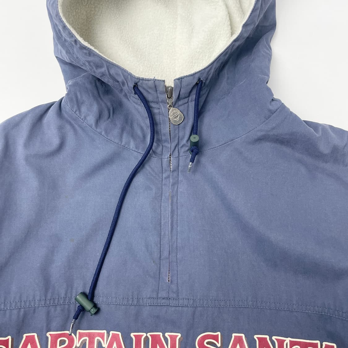 [중고] 캡틴산타 빈티지 플리스 후드 아노락 자켓 L 상품이미지4