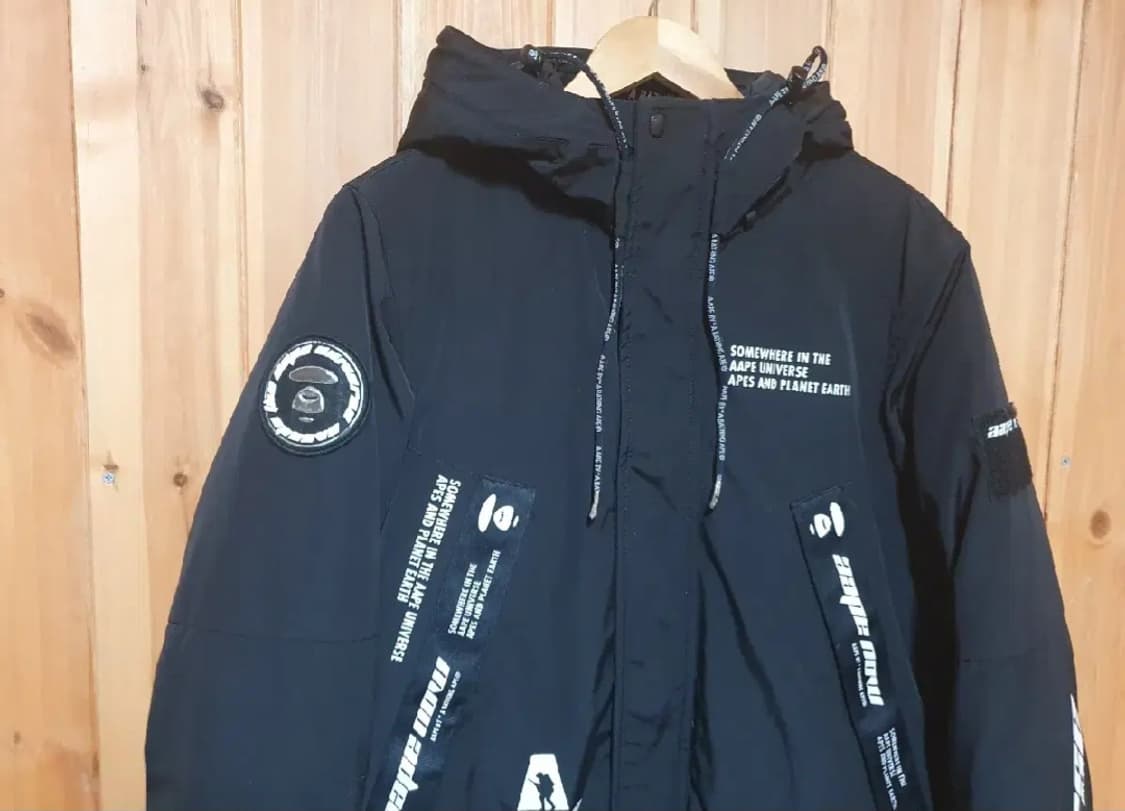 에이프 피쉬테일 파카 점퍼 95 100 베이프 A BATHING APE 상품이미지2