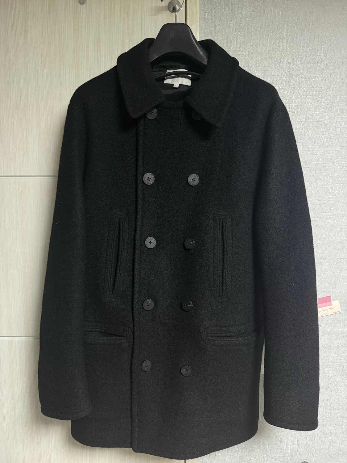 아트이프액츠 피코트 블랙 L 상품이미지2