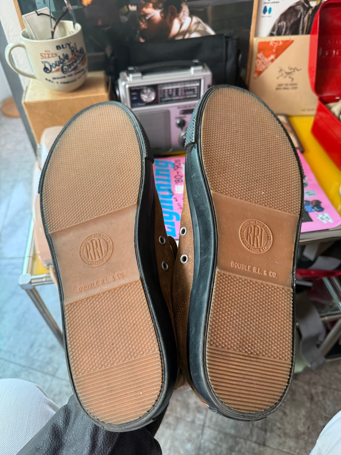 RRL 메이포트 스웨이드 스니커즈 290 11D 상품이미지7