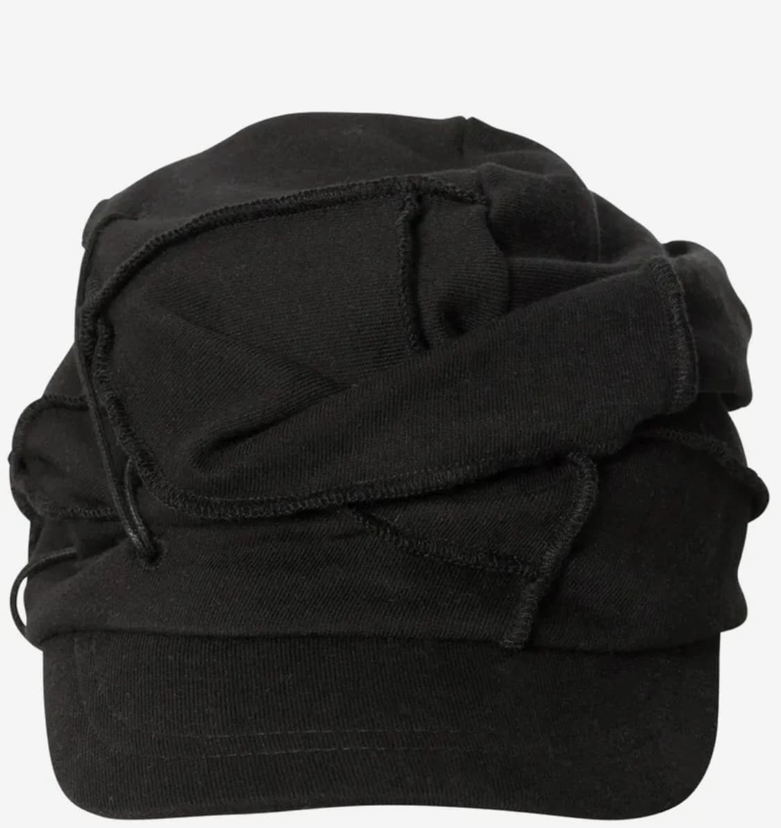 플레어업 Soi Draped Cap 블랙 상품이미지5