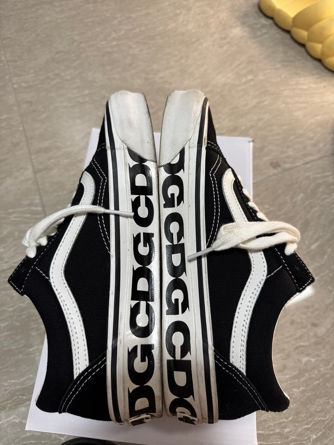 255) 반스 x CDG OTW 올드스쿨 블랙 상품이미지1