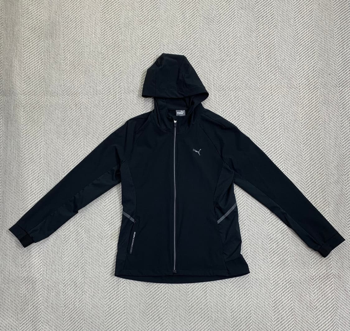 퓨마 블랙 후드 바람막이 M 상품이미지1