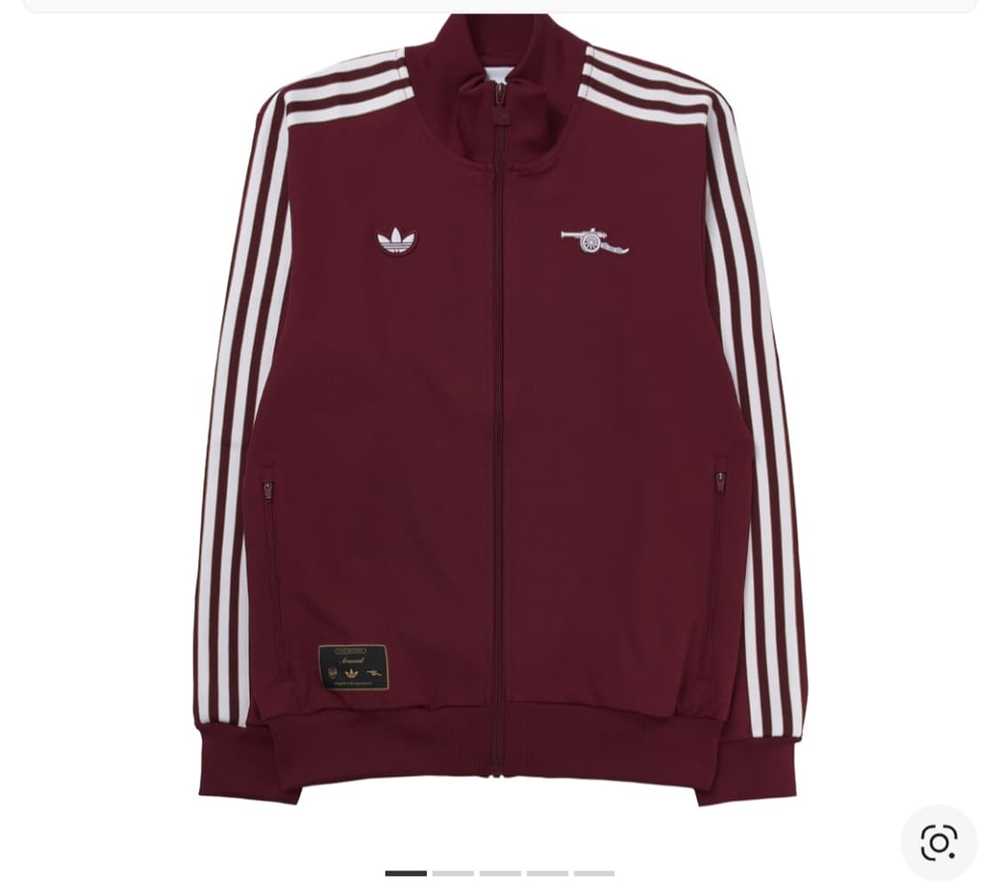 [새상품] 아디다스 아스날 테라스 아이콘 트랙탑 버건디 JP 2XL 상품이미지1