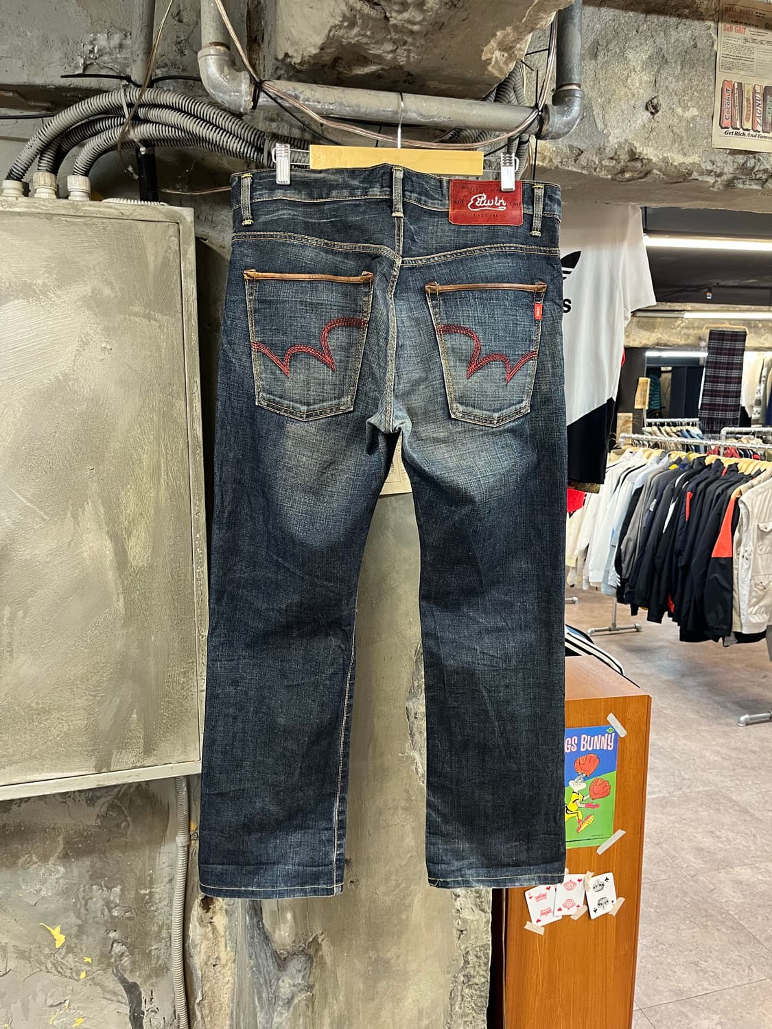 에드윈 블루트립 데님팬츠 34 #csz1835 상품이미지2