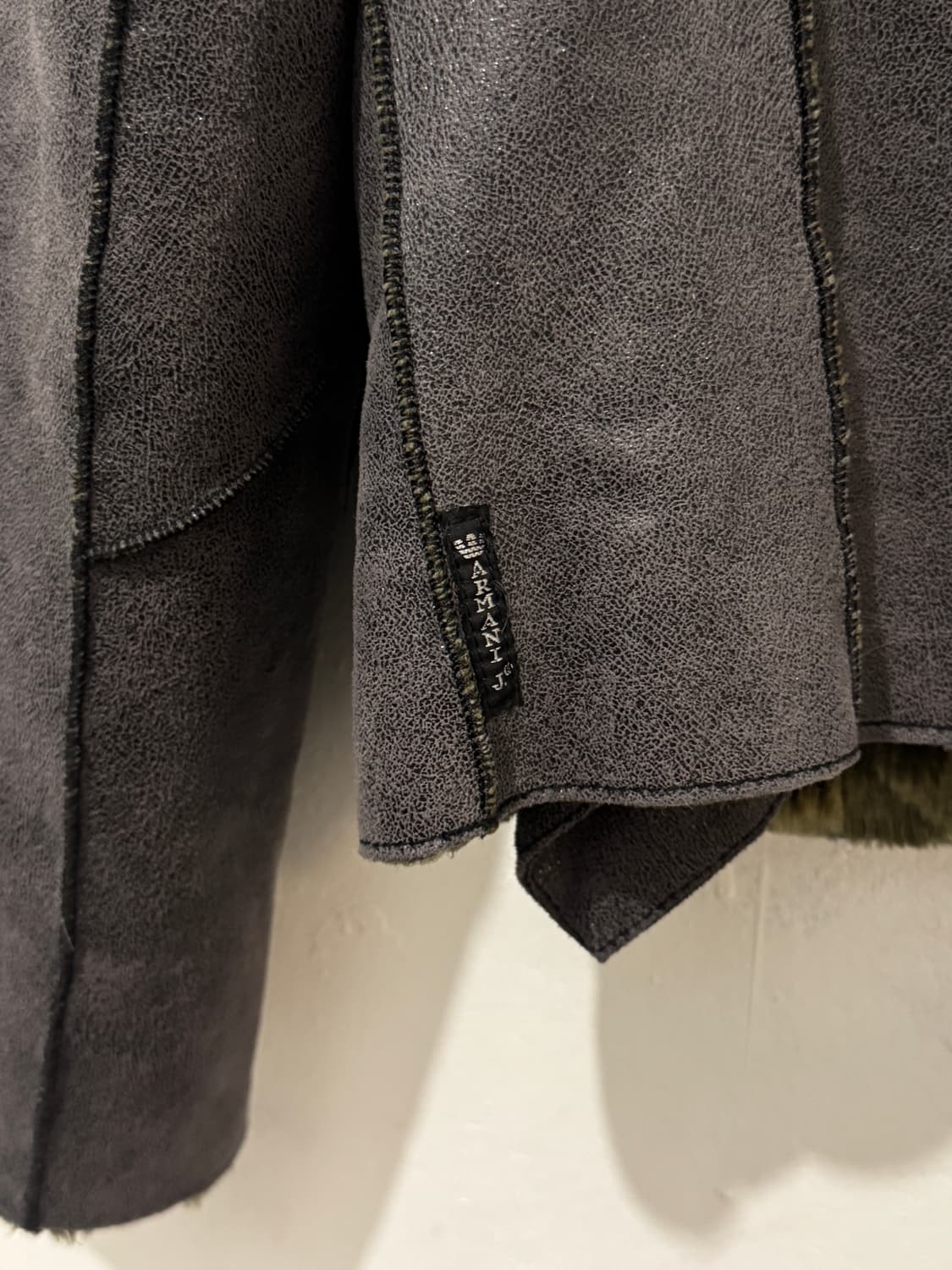 아르마니 진스 퍼 무스탕 상품이미지5