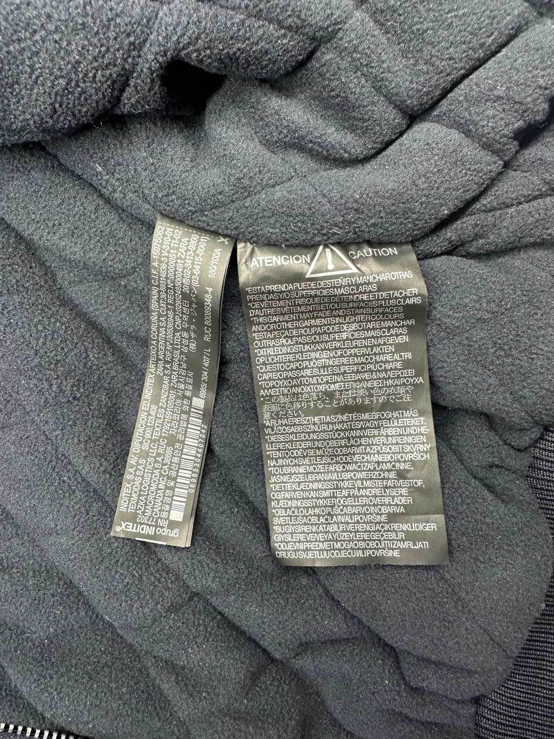 칼하트 네이비 Original denim 블랙 후드 집업 상품이미지7