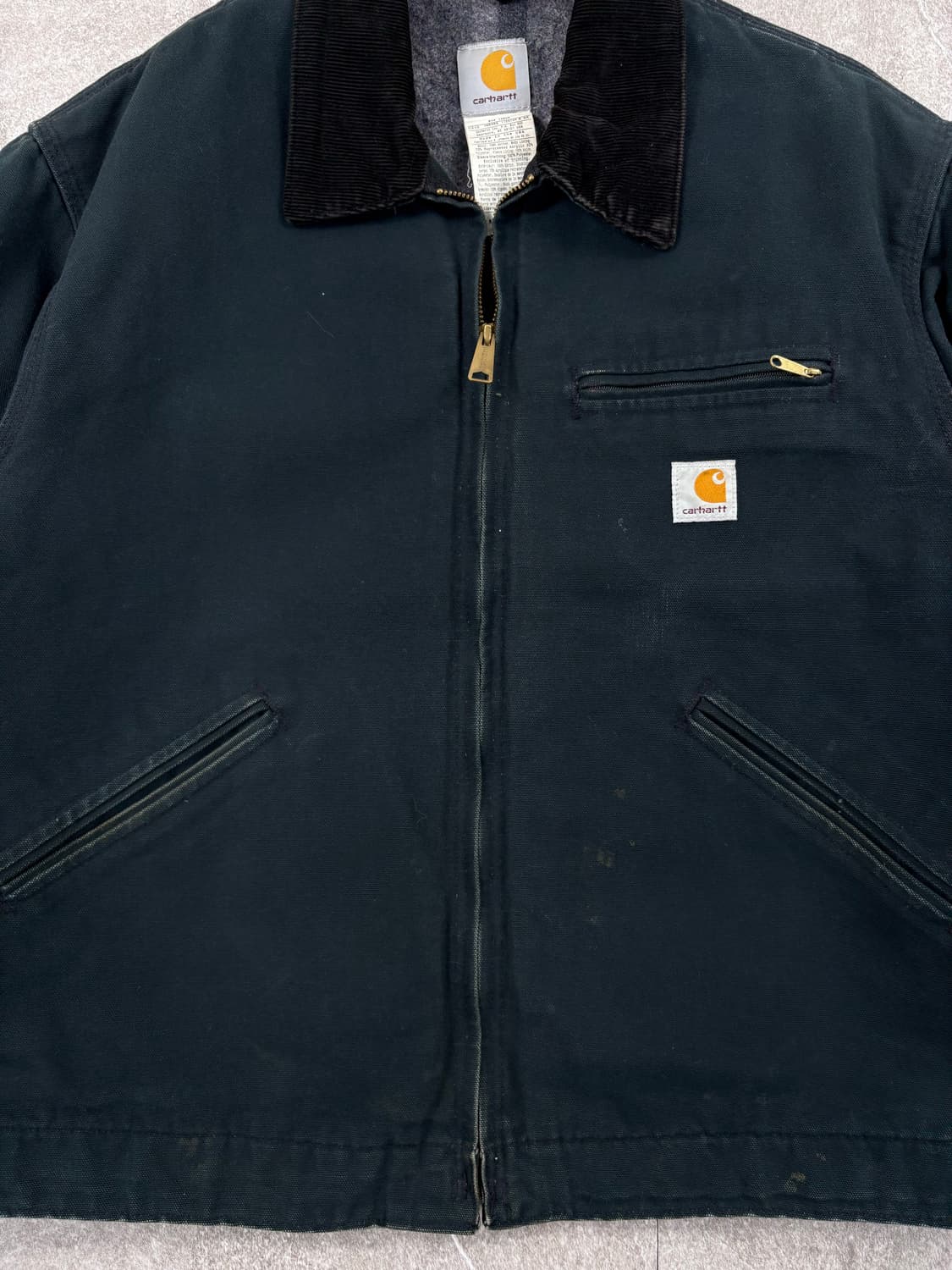 Carhartt j01 Black Regular Detroit Jacke 상품이미지2