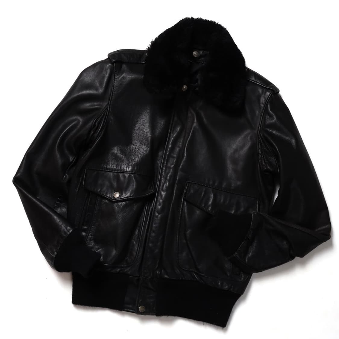 쇼트 Schott NYC 184SM A-2 Leather Flight J 상품이미지4