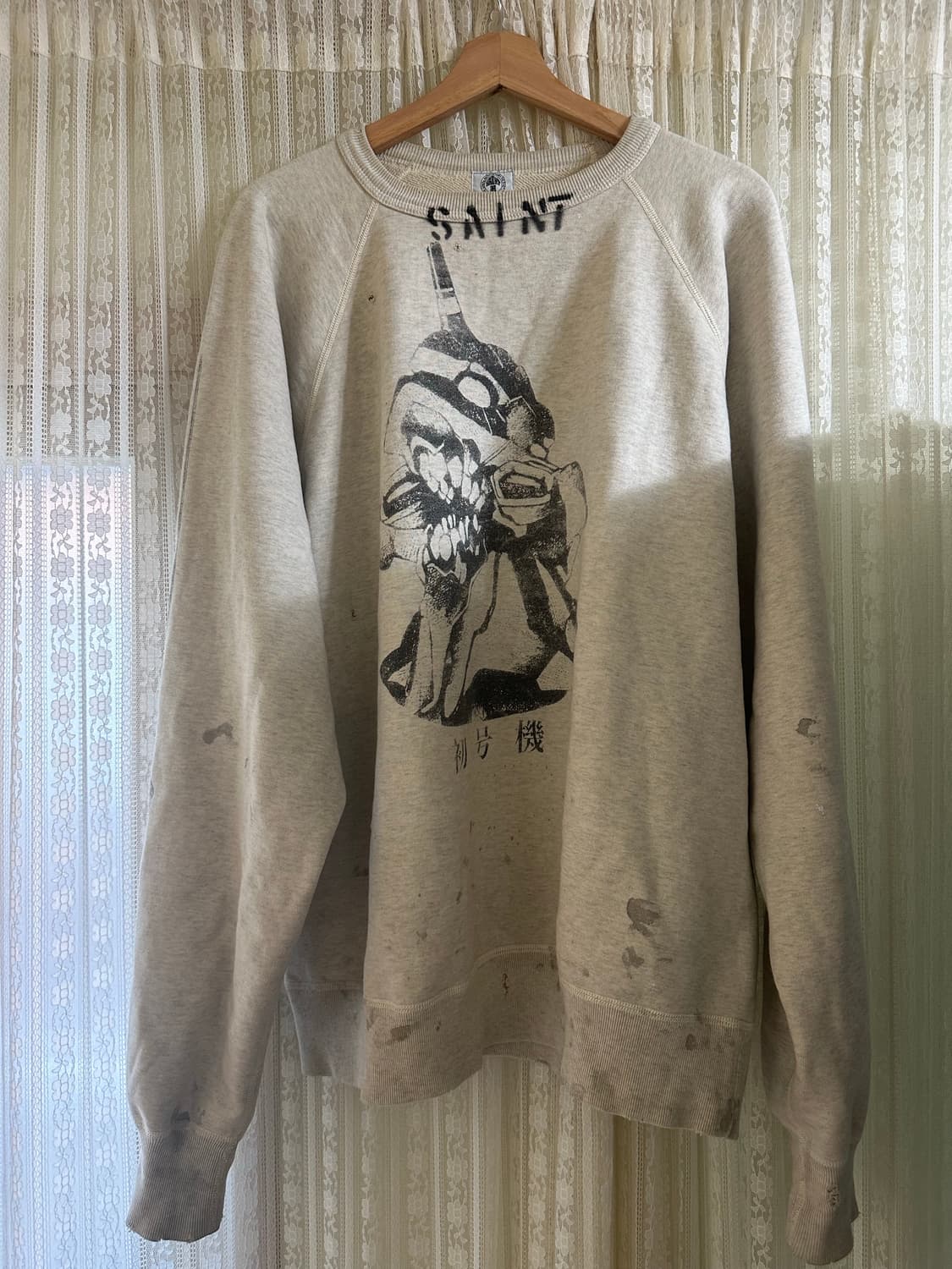 세인트미카엘 에반게리온 스웻 xl 상품이미지1