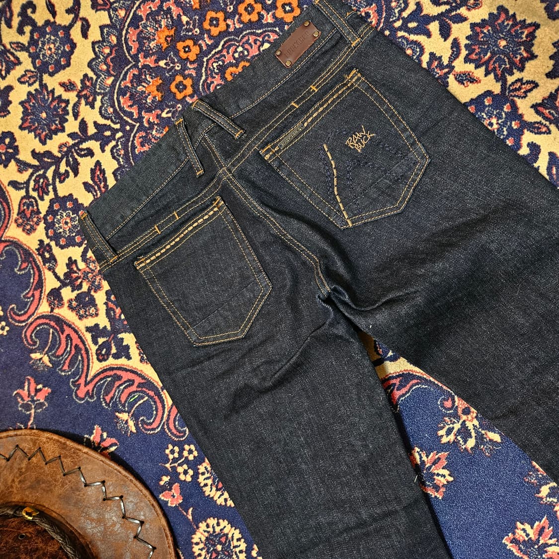 Raw Buck by 버커루 포켓 스티치 부츠컷 데님 팬츠  상품이미지3