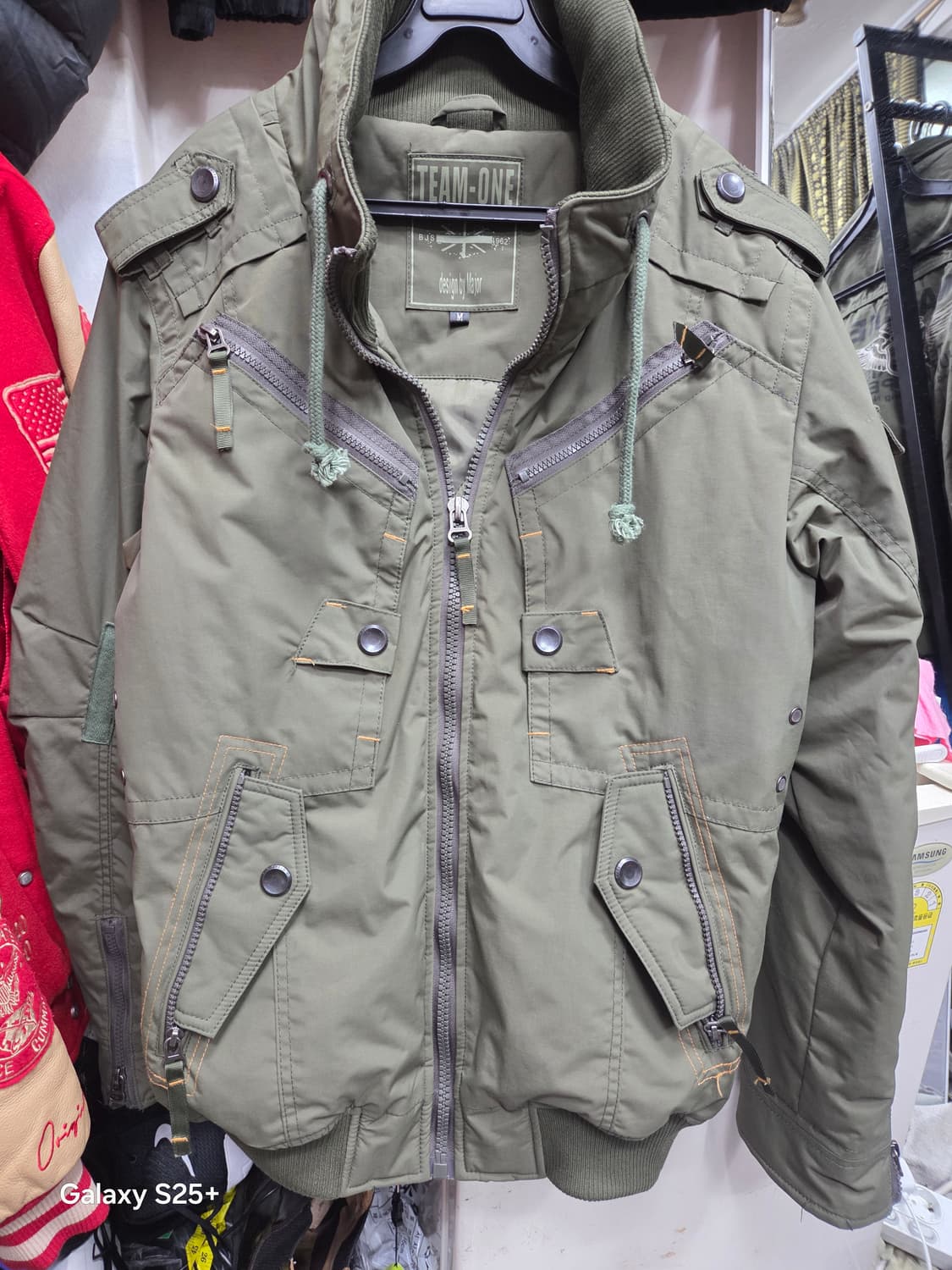 TEAM ONE  야상 빈티지   자켓 상품이미지1