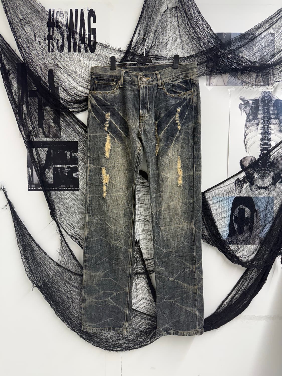 00s studs washing jeans 상품이미지1