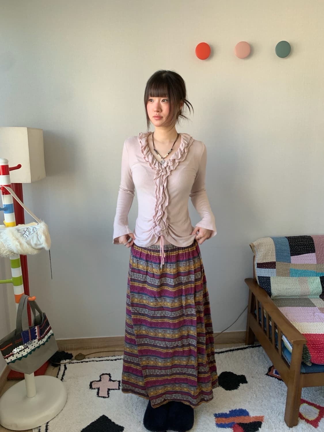 titicaca ethnic skirt 상품이미지1