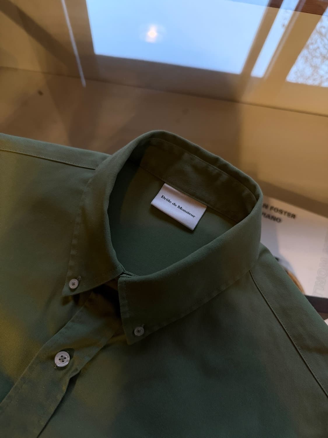 드롤 드 무슈 버튼다운 셔츠 100 상품이미지9